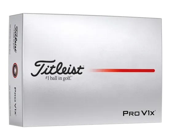 Titleist Pro V1x Golf Ball Half Dozen Std Serv - product view 1