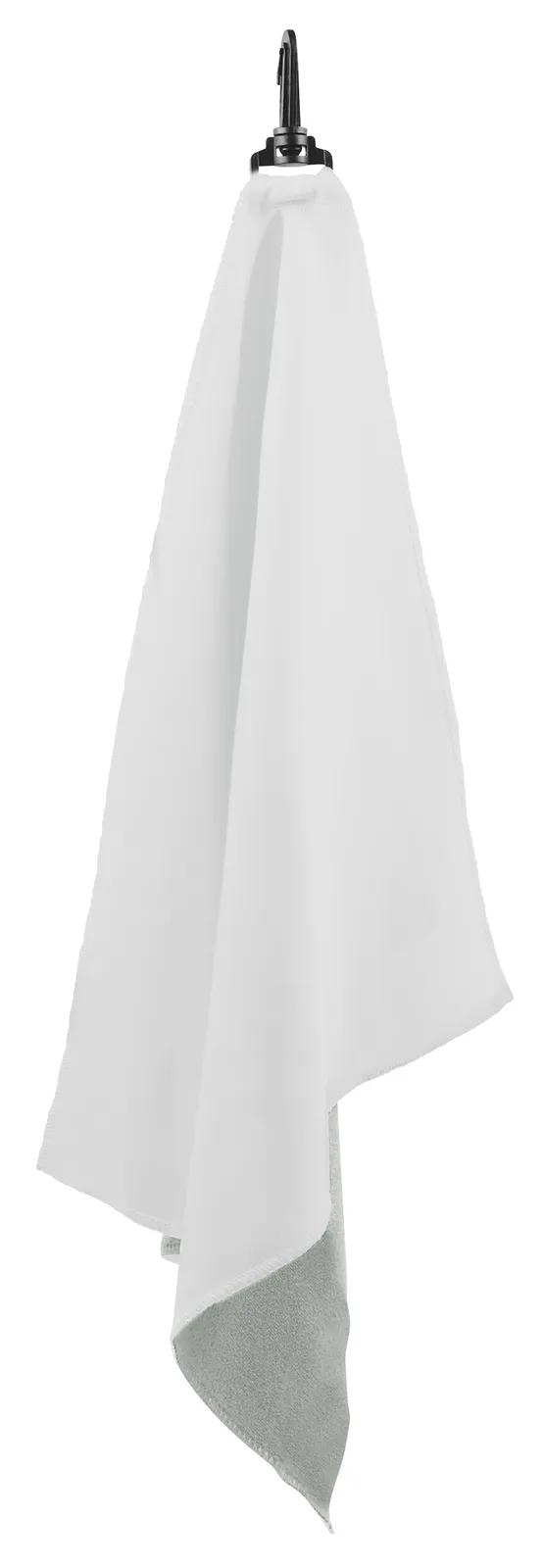 Golf Towel Microfiber Sublimation Clip Attach - 17 x 15 in - product view 3