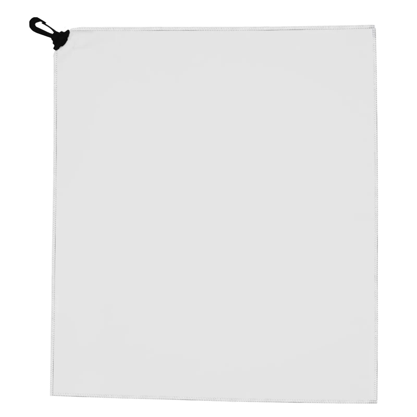 Golf Towel Microfiber Sublimation Clip Attach - 17 x 15 in - product view 6
