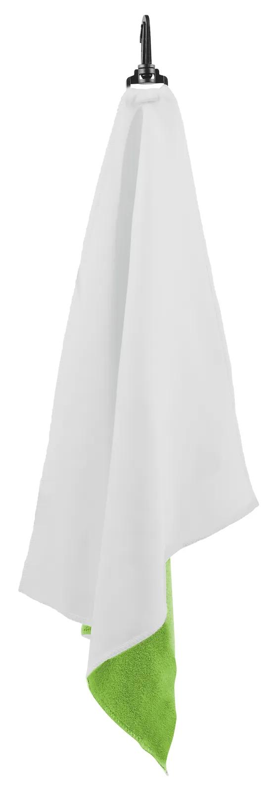 Golf Towel Microfiber Sublimation Clip Attach - 17 x 15 in - product view 8