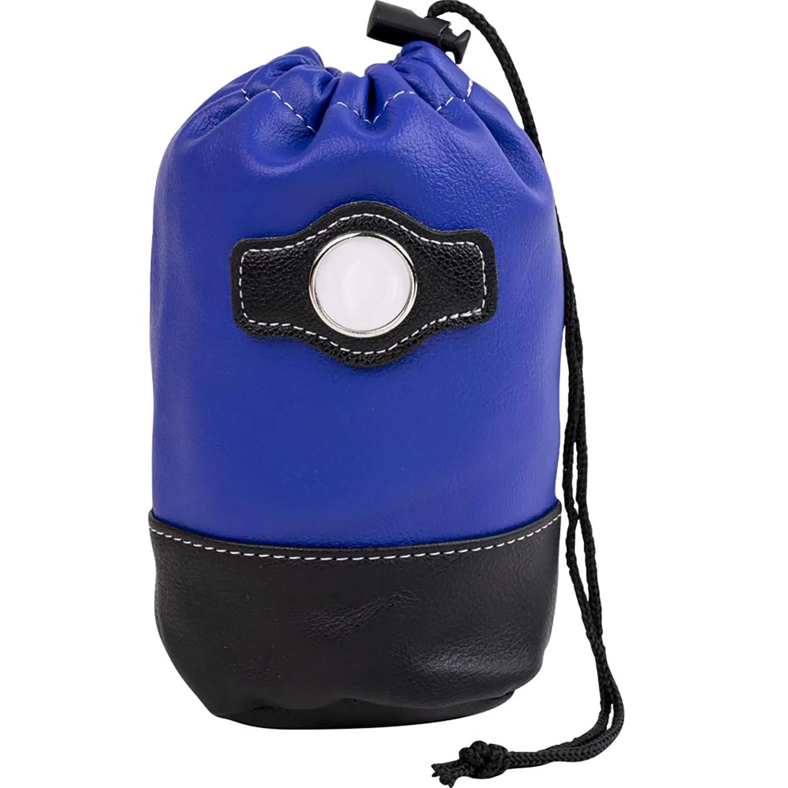 Golf Valuables Pouch Drawstring Synthetic Leather - 7.25 in - product view 3