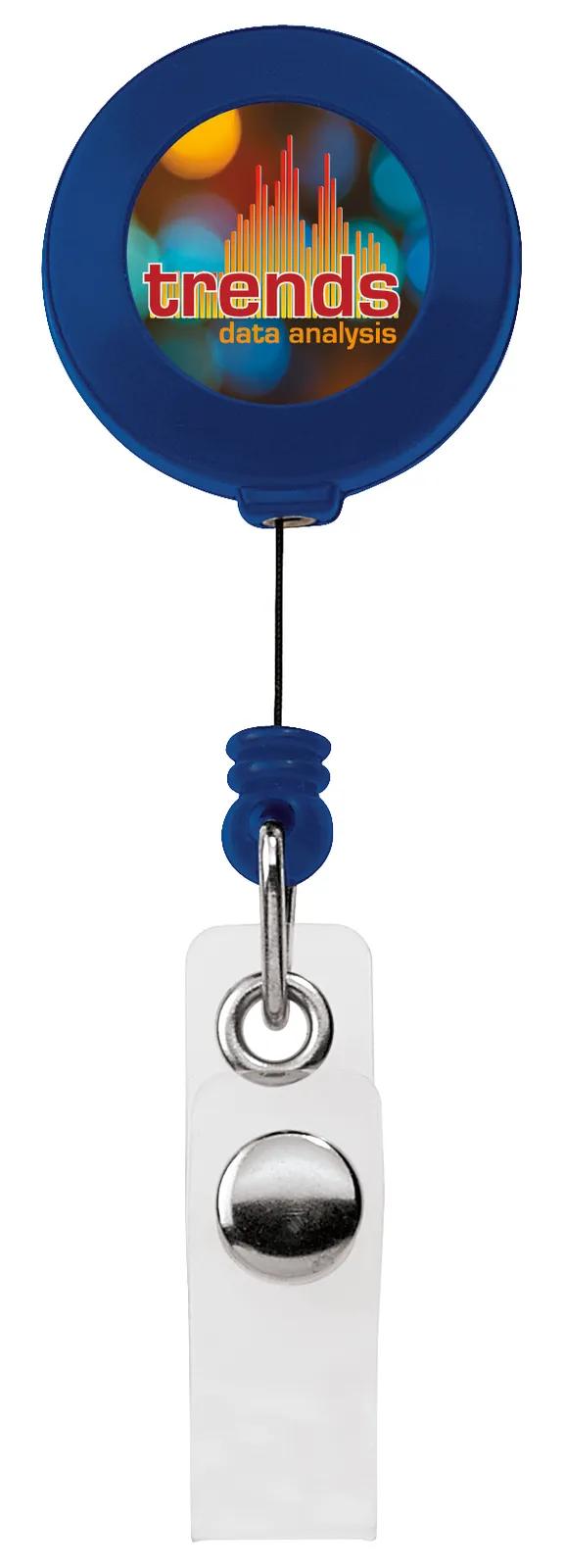 Retractable Badge Holder Slide Clip Nylon - 3.5 x 1.125 in - product view 8