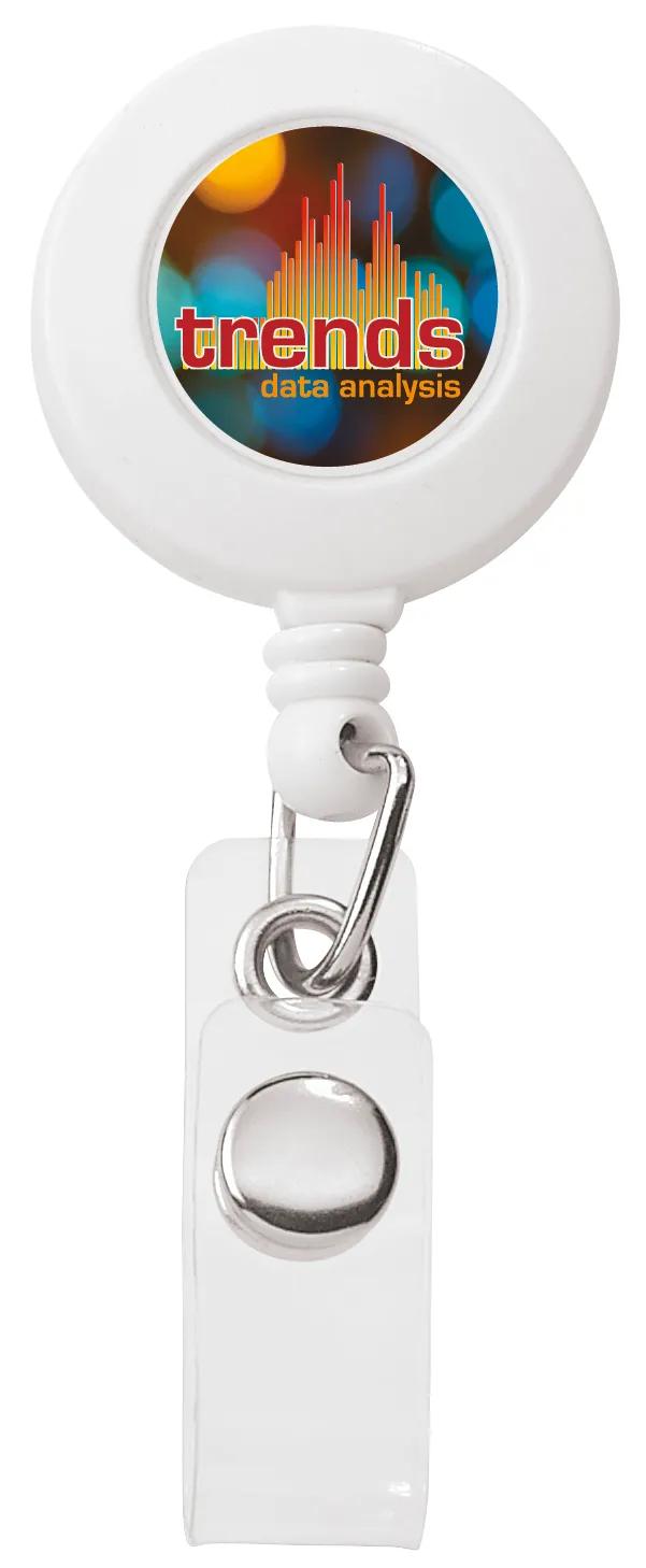 Retractable Badge Holder Slide Clip Nylon - 3.5 x 1.125 in - product view 11