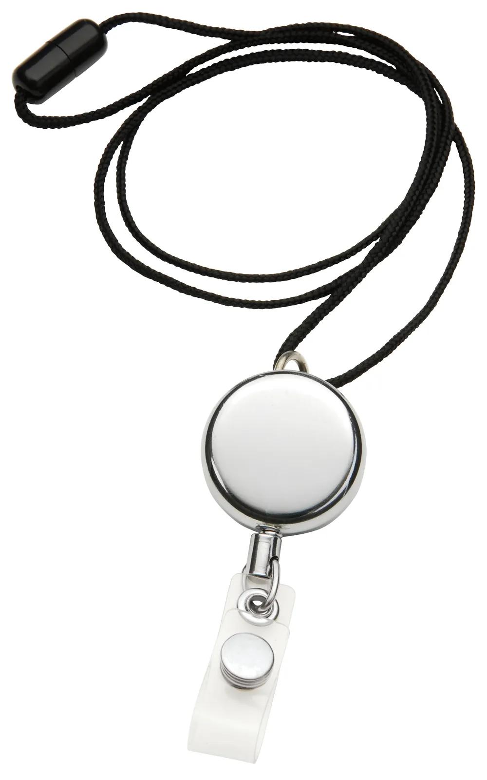 Dual Function Badge Holder Steel Neck Cord Clip - 30 in - product view 2