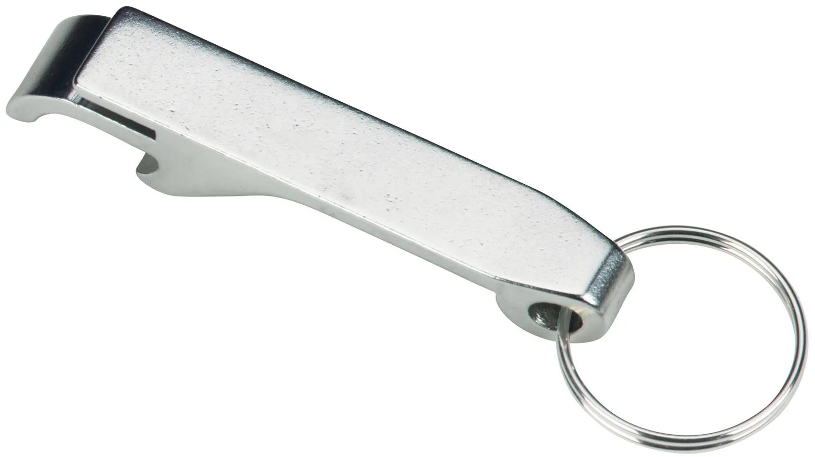 Aluminum Bottle Opener Keychain Dual Function - 2.5 in - product view 6