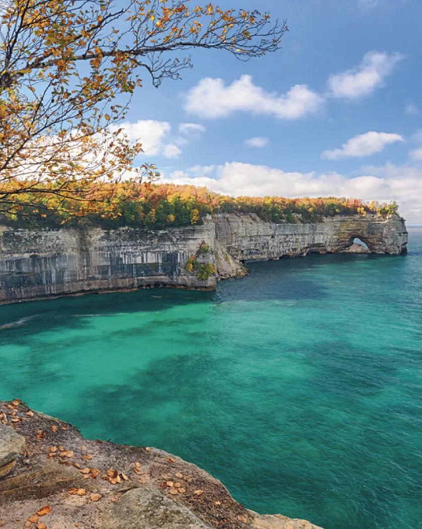 Scenic Photography Desk Pad Calendar America Beautiful - 17 x 23 in - product view 17